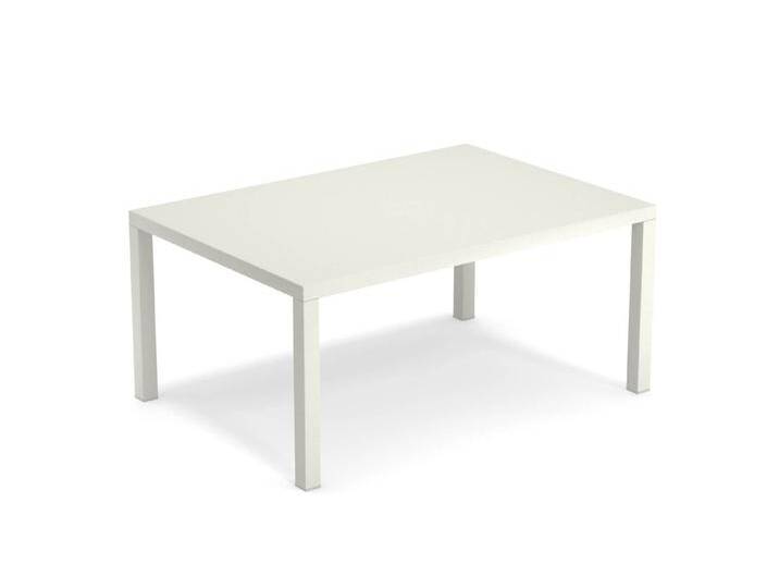 Emu Round Couchtisch, 100 x 70 cm, weiß von Emu