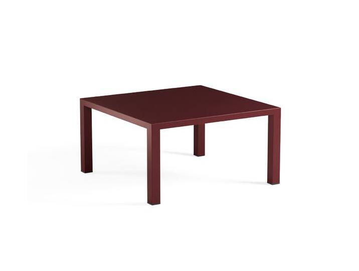 Emu Round Couchtisch, 80 x 80 cm, intensives rot von Emu