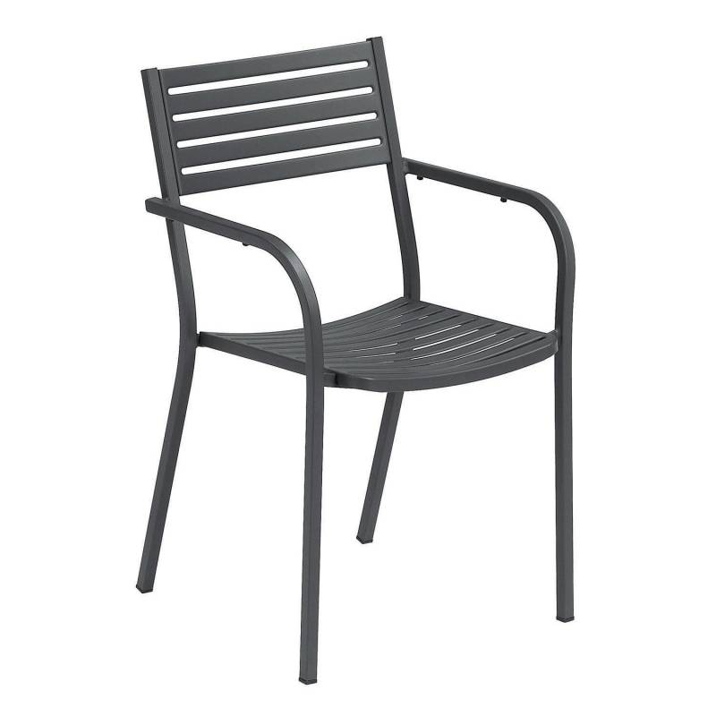 Emu Segno Segno Gartenarmlehnstuhl Gartenstuhl Designstuhl Außen Antikeisen B-Ware von Emu