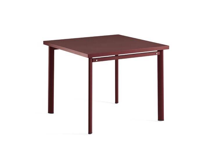 Emu Star Tisch, 90 x 90 cm, intensives rot von Emu