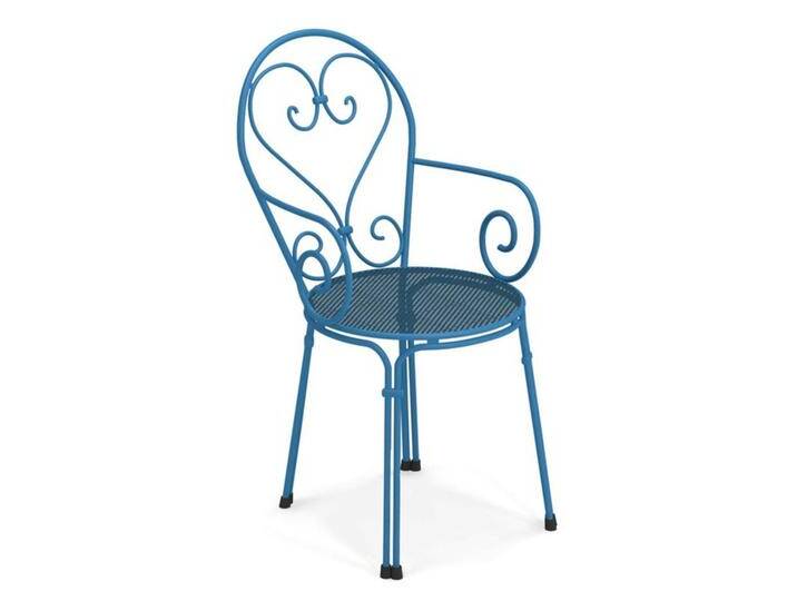 Küchenstuhl Pigalle Emu Group blau, Designer EMU, 85x50x54 cm von Emu