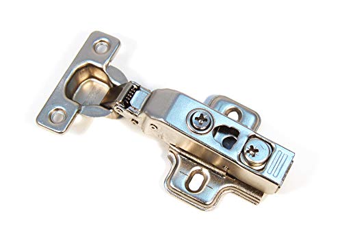 4x Topfband Eckanschlag hydraulisch Dämpfer Scharnier Topfscharniere Möbel Küchenscharniere Aufliegend 26mm von Emuca