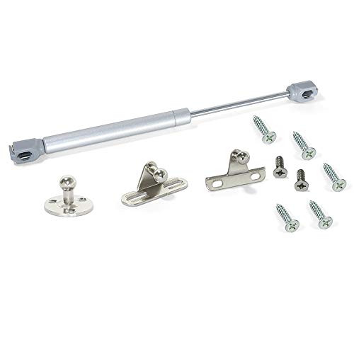 Emuca 1274925 Batch von 10 Kits Gasfeder Stärke 5kg Hub 80mm Öffnet Möbeltüren nach oben , 10 Stück, Emuca 1274925 Batch von 10 Kits Gasfeder Stärke 5kg Hub 80mm Öffnet Möbeltüren nach oben , 10 Stück, von Emuca
