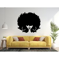 African Girl Power Stolz Schöne Schönheit Wandkunst Afrikanisch Schwarz Frau Vinyl Wand Kunst Aufkleber Geschenke Sie Afro Wandaufkleber 1072Es von EnSuArtDecals