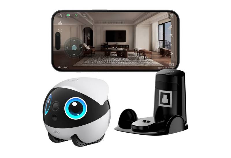 Enabot Überwachungskamera EBO AIR 2 Plus (Innenraum, mobile Kamera) von Enabot