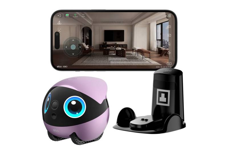 Enabot Überwachungskamera EBO AIR 2 Plus (Innenraum, mobile Kamera) von Enabot