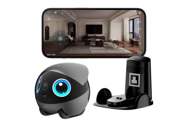 Enabot Überwachungskamera EBO AIR 2 Plus (Innenraum, mobile Kamera) von Enabot