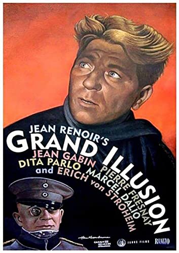 Enartly Druck Auf Leinwand Poster-Affiche Grand Illusion Classic Movie Original 30x50cm Kein Rahmen von Enartly