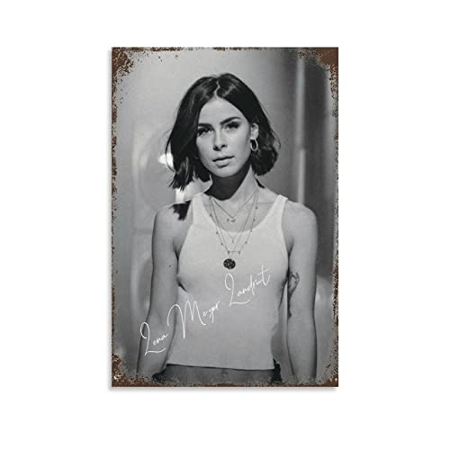 Enartly Foto Auf Leinwand Lena Meyer-Landruts Plakat Dekoration Wohnzimmer Schlafzimmer Malerei 60x90cm Kein Rahmen von Enartly