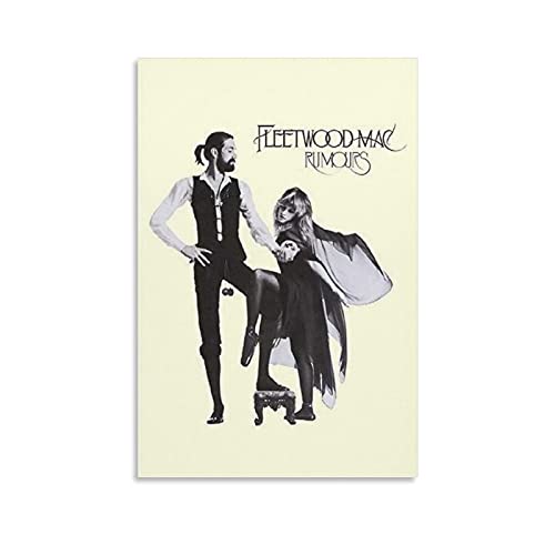 Enartly Foto Auf Leinwand Musica Fleetwood Mac Rumors 977ic Poster Canvas Wall Art Room Immagini per Camera da letto Regali Decor 40x60cm Senza Cornice von Enartly