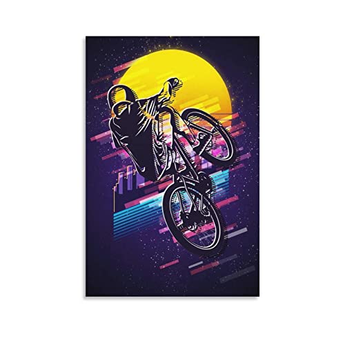 Enartly Leinwand Bilder Mountain Bike Canvas Art Poster Camera da letto Grande Home Decor Wall Art Picture Canvas Wall Wall 60x80cm Senza Cornice von Enartly