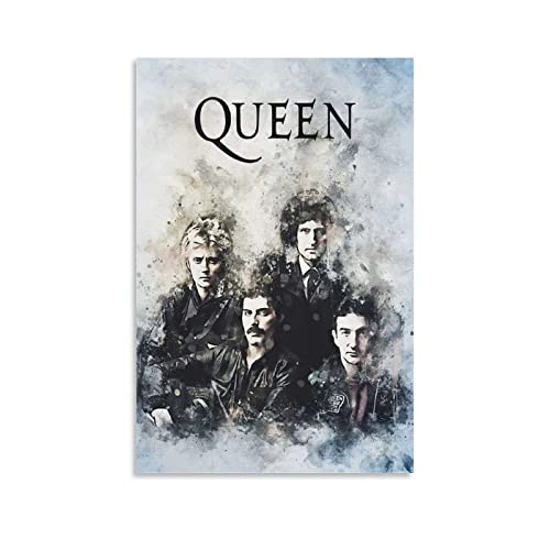 Enartly Leinwand Bilder Queen Band Poster e Wall Art Modern Family camera da letto Decor 40x60cm Senza Cornice von Enartly