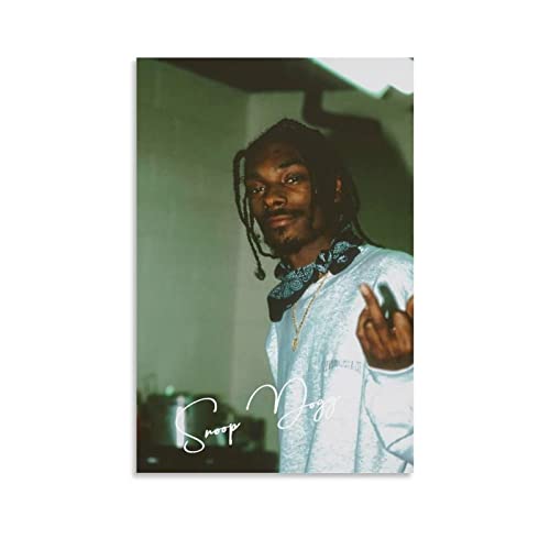 Enartly Leinwand Bilder Snoop Dogg su poster soggiorno camera da letto pittura opere d'arte 40x60cm Senza Cornice von Enartly