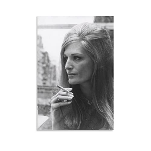 Enartly Leinwand Druck Poster Dalida Poster Leinwand Wand Art Raum Bilder für Schlafzimmer Geschenke Dekor 60x90cm Kein Rahmen von Enartly