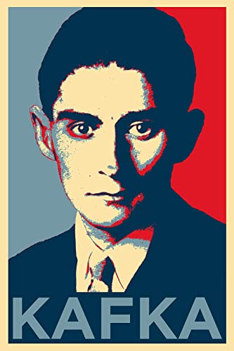 Enartly Poster Kunstdrucke Franz Kafka Kunstdruck 'Hope Photographic - Unique Art Gift 50x70cm Kein Rahmen von Enartly