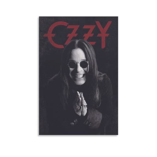 Enartly Poster auf Leinwand drucken Rock Singer Ozzy Osbournes stampa dipinti di immagini per la decorazione della camera da letto del soggiorno 40 * 60cm Senza Cornice von Enartly