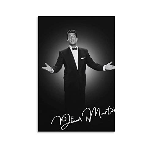 Kunstwerk Malerei Leinwanddrucke Dean Martin per Teen Girls Wall Painting per Soggiorno Bagno Home Decor 30 * 50cm Senza Cornice von Enartly