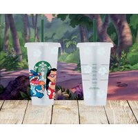 Lilo Und Maschen Eisbecher Custom Cup, Stitch Starbucks Cup von EnchMoments