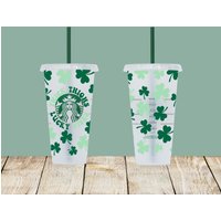 Lucky Vibes Custom Cup, St. Patrick's Starbucks Day Lucky Vibes Custom Cup, St. Patrick's Starbucks Day von EnchMoments