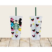 Mickey & Minnie Kissing Venti Cup, & Starbucks Custom Cup von EnchMoments