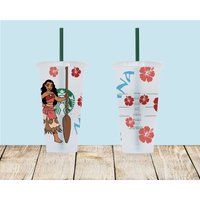 Moana Custom Tasse, Starbucks Moana Custom Tasse, Starbucks von EnchMoments