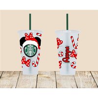 Santa Minnie Starbucks Cup, Weihnachten Cup Santa Minnie Starbucks Cup, Weihnachten Cup von EnchMoments