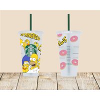 Simpsons Custom Cup, Starbucks Die von EnchMoments