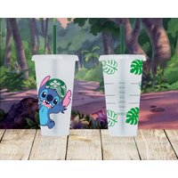 Stitch With Ice Cream Custom Cup, Starbucks von EnchMoments
