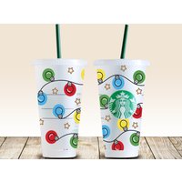 Weihnachtslicht Tasse, Starbucks Cup von EnchMoments