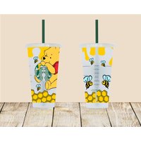 Winnie The Pooh Custom Cup, Starbucks The von EnchMoments