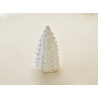 Weißer Keramik Weihnachtsbaum ~ Weihnachtsschmuck Keramikschmuck von EnchanteLLC