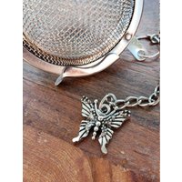 Schmetterling Tee Infuser | Lose Blatt Infuser Boho Teekugel Kräutertee Coachella Jugendstil Freigeist von EnchantedEnergy