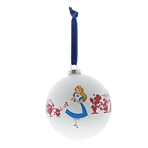 Enchanting Disney Collection Bauble, Glas, Multicolour, One Size von Enesco