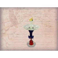 Vintage Tier Vogel Bad Glas Vogelbath Handgemachte Fütterung Garten Dekor Gold Ente Totem Figur Wiederverwendet Kunst Vintage Tier Vogel Bad Glas Vogelbath Handgemachte Fütterung Garten Dekor Gold Ente Totem Figur Wiederverwendet Kunst von EnchantmentWithin