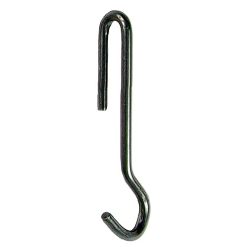 Enclume Angled Pot Hook, Set of 6, Use with Pot Racks, Hammered Steel, Small von Enclume