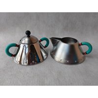 2Er Set Vintage Alessi Michael Gräber Zuckerdose + Milchkännchen von EncoretroD