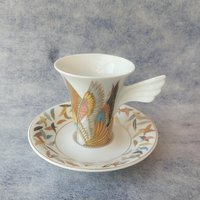 Vintage Rosenthal Mythos Espresso Tasse Mit Untertasse 1980Er Studio Linie Porzellan Vintage Rosenthal Mythos Espresso Tasse Mit Untertasse 1980Er Studio Linie Porzellan von EncoretroDeutsch