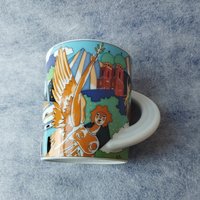 Vintage Stadttasse München 90Er Jahre Rosenthal Studio-Linie Deutschland Porzellantasse Kunstsammlung Minor Gebraucht/Ohne Box Vintage Stadttasse München 90Er Jahre Rosenthal Studio-Linie Deutschland Porzellantasse Kunstsammlung Minor Gebraucht/Ohne Box von EncoretroDeutsch
