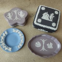 Vintage Wedgewood England Keramik Teller & Box Set 1960Er Jahre Mid-Century Design Vintage Wedgewood England Keramik Teller & Box Set 1960Er Jahre Mid-Century Design von EncoretroDeutsch