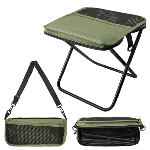 Encuryna Klapphocker Faltbar Faltbarer Hocker Gartenhocker Klappbar Camping Hocker, Campinghocker Faltbar Camping Tragbarer Klapphocker Faltbarer Outdoor,Leichter Encuryna Klapphocker Faltbar Faltbarer Hocker Gartenhocker Klappbar Camping Hocker, Campinghocker Faltbar Camping Tragbarer Klapphocker Faltbarer Outdoor,Leichter von Encuryna