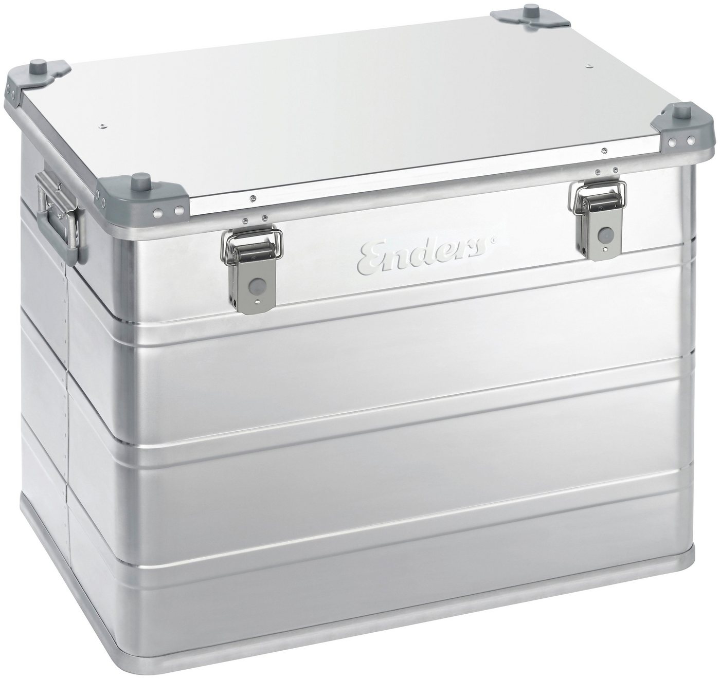 Enders® Aufbewahrungsbox Vancouver S, Aluminium, BxTxH: 66x44,5x51 cm, 123 Liter von Enders®