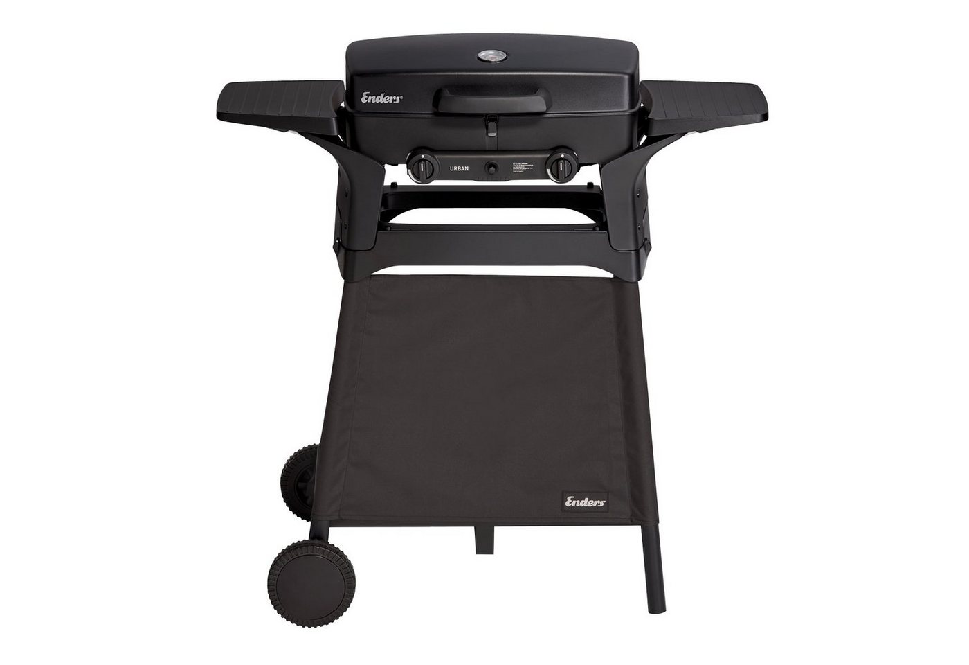Enders® Gasgrill Urban Trolley Gas Grill - Gasgrill 2 Brenner, mobil mit Grillwagen von Enders®