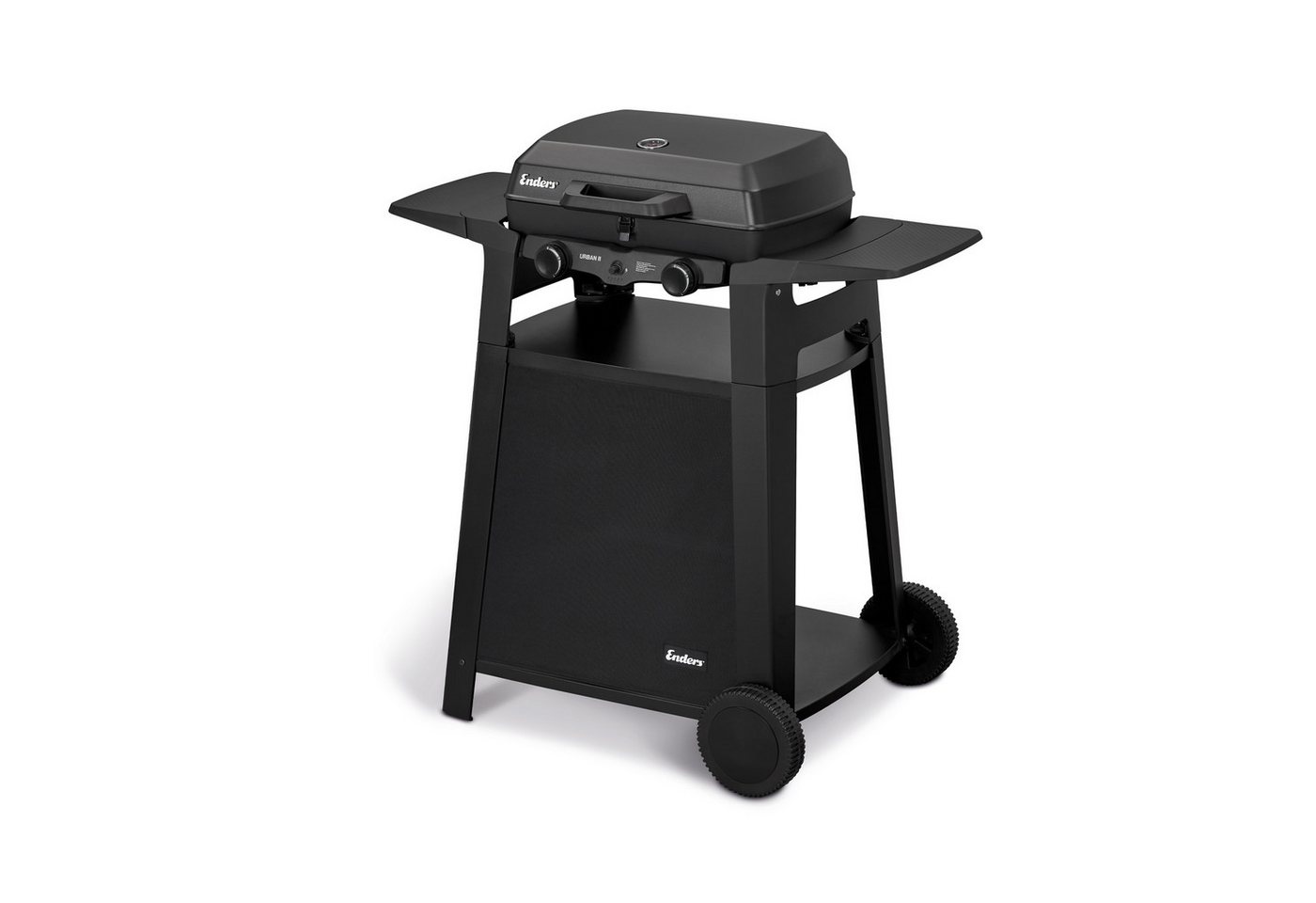 Enders® Gasgrill Urban Trolley Gas Grill - Gasgrill 2 Brenner, mobil mit Grillwagen von Enders®