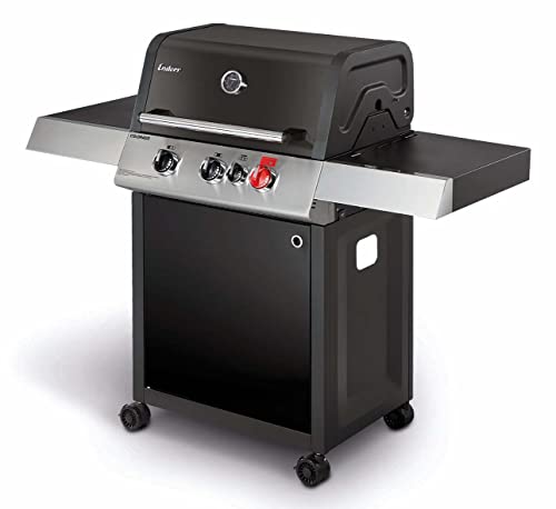 Enders® Gasgrill COLORADO 3 I TURBO, 3-Brenner mit Backburner-Infrarot Heckbrenner, 800 °C TURBO ZONE™, HEAT RANGE Brennerarchitektur, SWITCH GRID™ Gussrost-System, Grillwagen, Grillküche #85206 von Enders