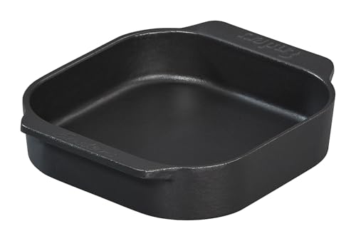 Enders® Gussschalen-Set M, 2er-Set, massives emailliertes Gusseisen, seitliche Tragegriffe, gleichmäßige Hitzeverteilung und Speicherung 2X B20,5 x T17 x H4,5 cm #7936, Schwarz von Enders