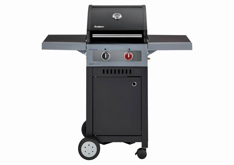Enders Gasgrill 'Boston Black 2 Turbo' schwarz 118,5 x 115 x 59 cm von Enders