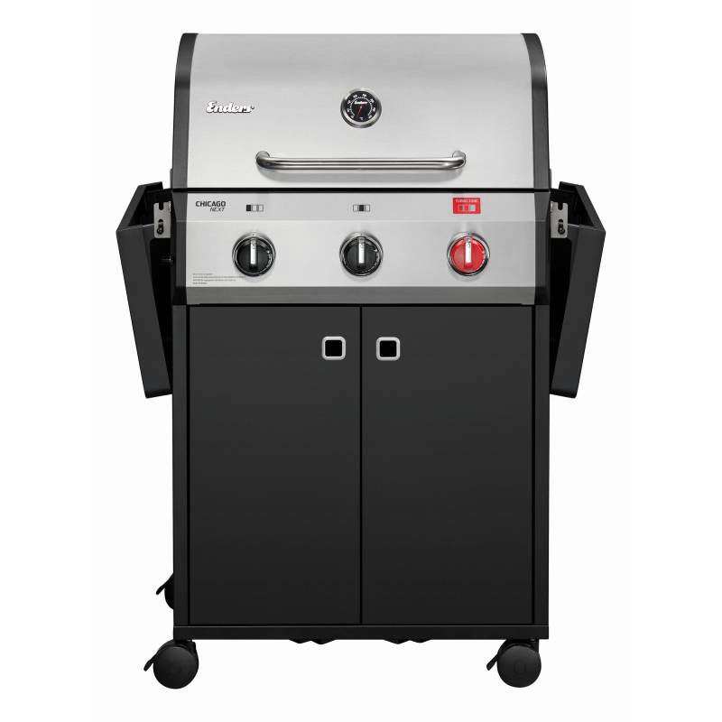 Enders Gasgrill 'Chicago Next 3 R Turbo' schwarz 124 x 108 x 51 cm von Enders