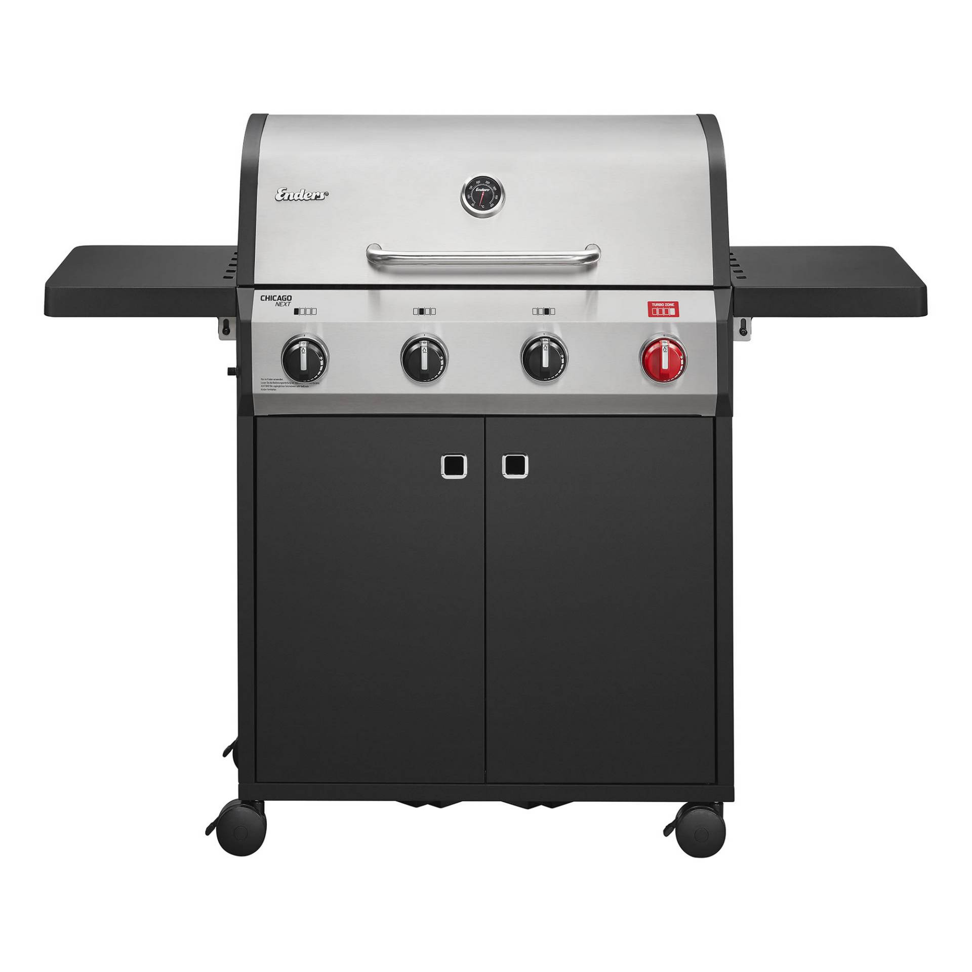 Enders Gasgrill 'Chicago Next 4 R Turbo' schwarz, silber 134,5 x 108 x 51 cm Enders Gasgrill 'Chicago Next 4 R Turbo' schwarz, silber 134,5 x 108 x 51 cm von Enders