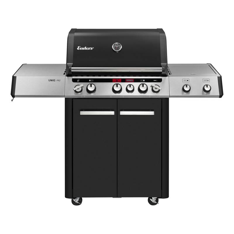 Enders Gasgrill 'Cruster IK Uniq Pro 3' schwarz, silber 147 x 121 x 69,5 cm von Enders