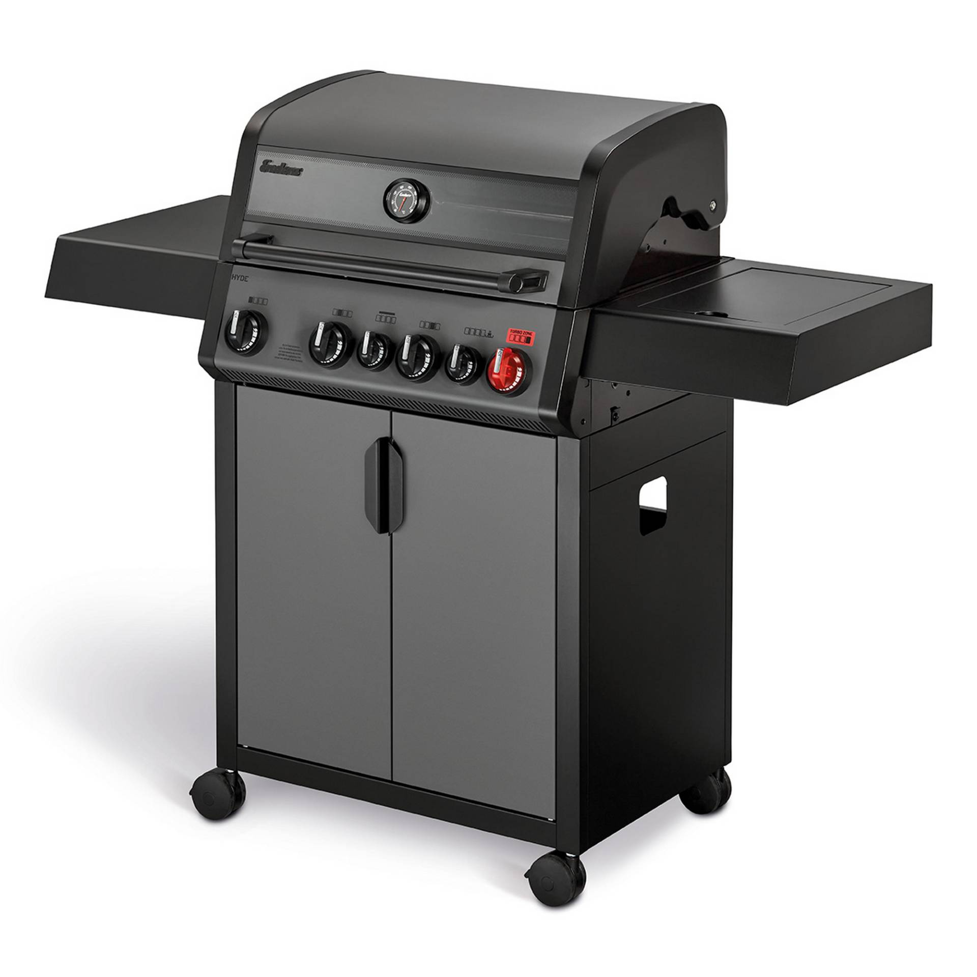 Enders Gasgrill 'Hyde 4 SIKR Turbo' schwarz, grau 135,5 x 117 x 56 cm Enders Gasgrill 'Hyde 4 SIKR Turbo' schwarz, grau 135,5 x 117 x 56 cm von Enders